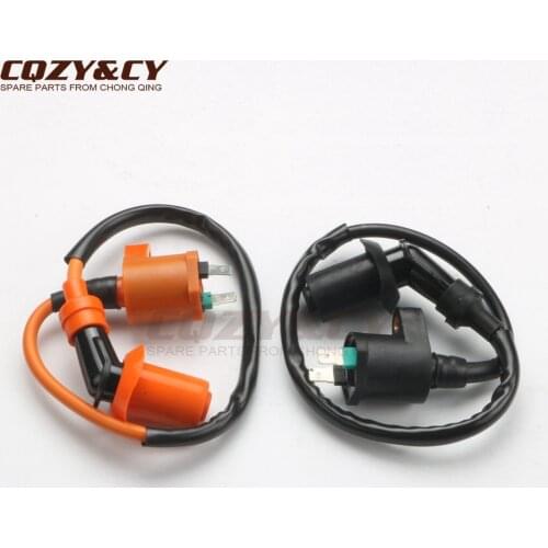Standard & High performance Coil for PIAGGIO Typhoon 125 X7 125 250 X8 125 200 X9 125 180 200 250 2PIN