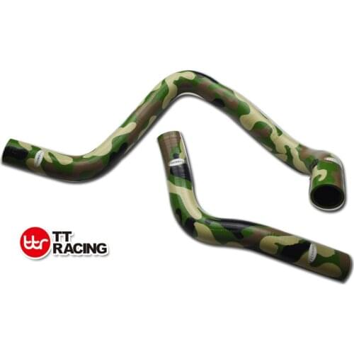 TT1304MGR - Honda Civic B-Series Type R DC2 EK4/9 B16A/B Silicone Radiator Hose Kit CAMO Green