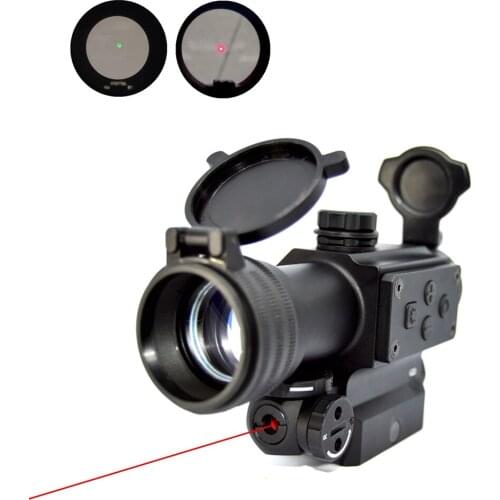 2018 New 1X30 Green Red Dot Sight Scope Tactical 20mm Rail Riflescope Fit Picatinny Mount Hunting Scopes