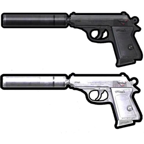 3D Paper Model Guns 007 Ppk Pistols Handmade DIY Toy