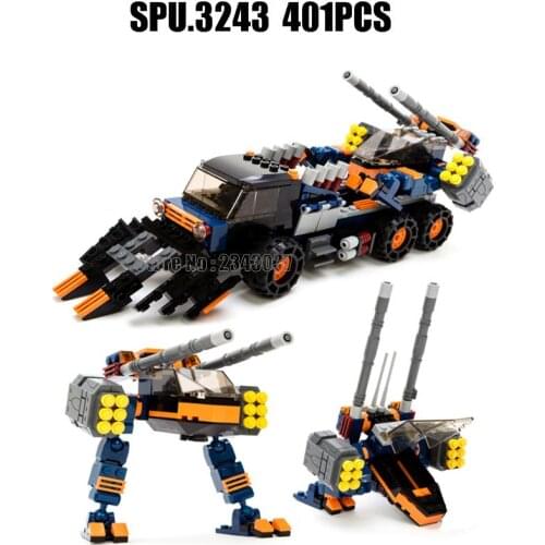 8617 401pcs Star Space All-terrain Vehicle Strike Planet Hegemony Building Block Toy