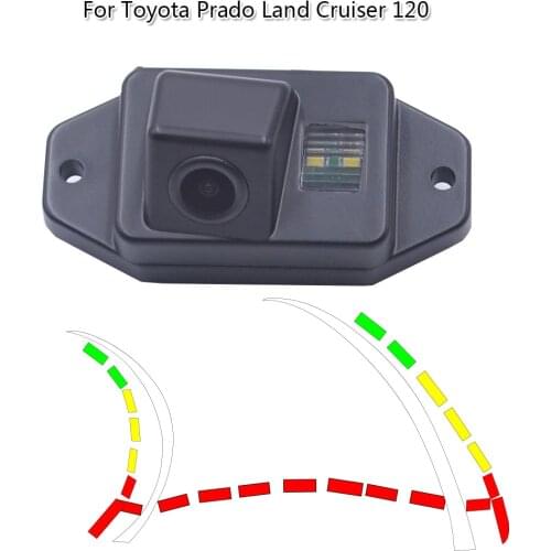 Car HD Smart Dynamic Rear View Camera Cars Parking Reversing Camera For Toyota Land Cruiser 120 Series 2002-2009 Prado 2700 4000