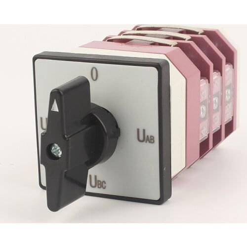 CE ROHS LW-12-3 Universal Rotary change-over switch