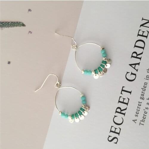 GAAMI Women's Silver Earrings