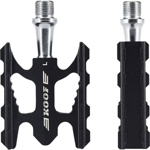 Lightweight Bicicleta Wide Platform Pedales Flat Folding Bicycle Pedals Aluminum DU Ultralight Bicycle Bearing Pedal Gorgeous