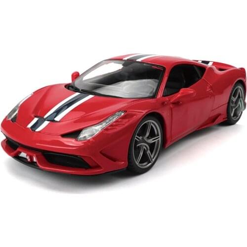 1:18 Simulation alloy car adult boy girl birthday gift model collection static ornaments pull back car double door coupe