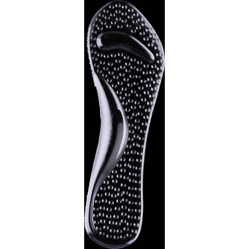 Soft Anti-pain Support Transparent Silicone Heels Thick Soles insoles Women Pad for Foot care massage health care