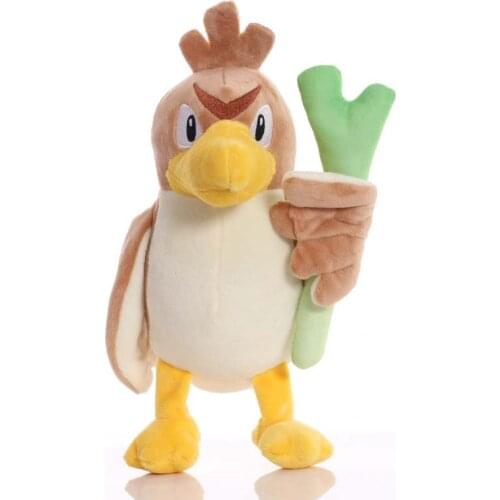 Big Size 40cm TAKARA TOMY Pokemon Farfetch'd Plush Toys Soft Stuffed Animals Toy Doll Birthday Gifts for Children Kids