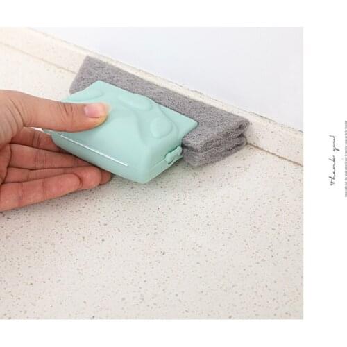 Window Groove Cleaning Cloth Window Cleaning Brush Windows Slot Cleaner Brush Clean Window Slot Clean Tool Kitchen Accessories