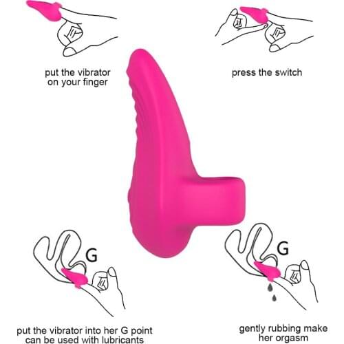 Vibrators for women Clitoral vagina G-spot stimulator masturbators Finger Sleeve Vibrator sex toys for couples Erotic products