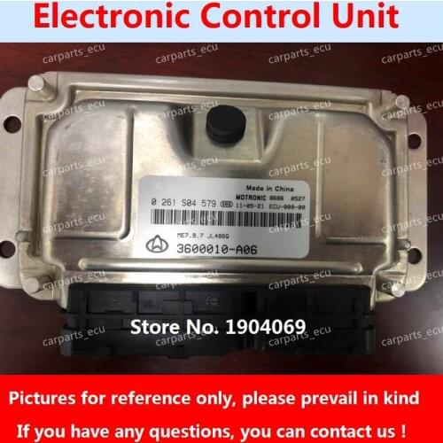 0261S04579 3600010-A06 M7.9.7 ECU Electronic Control Unit 0261S04035 3600010-25 BA6/0261B10189 3600100-A51 For Changan Car