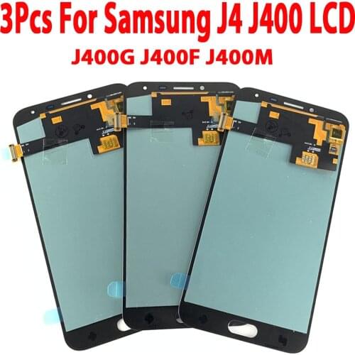3 Piece/lot Oled LCD 5.5'' For Samsung Galaxy J4 J400 SM- J400F J400H J400G / DS Touch Screen + LCD Display Assembly