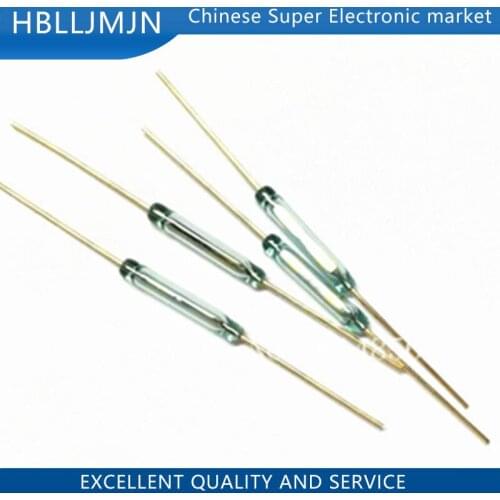 5pcs/lot MKA14103 reed magnetically controlled magnetic switch 2X14MM