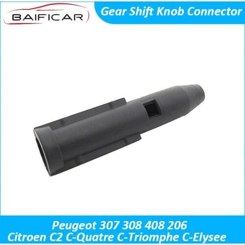 Baificar Brand New Quality Gear Shift Knob Connecter Adapter For Peugeot 307 308 408 206 Citroen C2 C-Quatre C-Triomphe C-Elysee