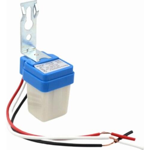 New AS-10-220 10A Photoswitch Sensor Switch Auto On Off Photocell Street Light Control AC/DC universal 24V 110V 220V