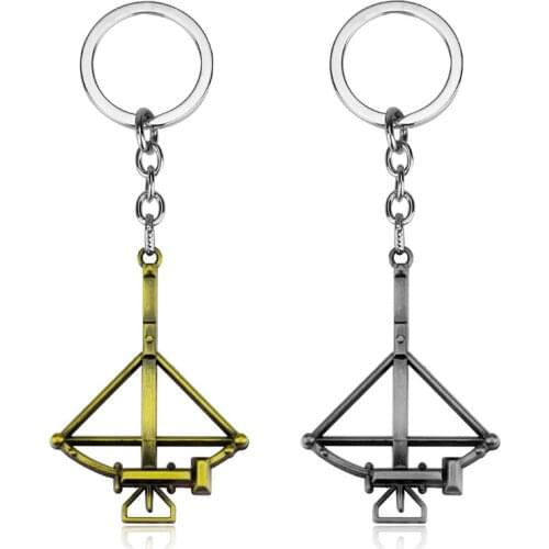 The Walking Dead Arrow Crossbow Keychain Cool Jewelry for Men Women Key Rings Car Key Chains