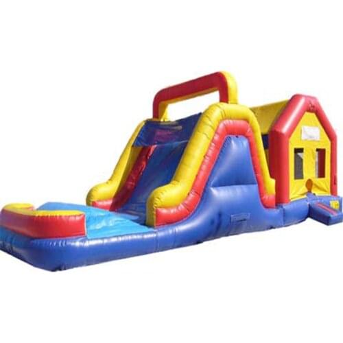 Commercial indoor playground equipment big bounce house with slide