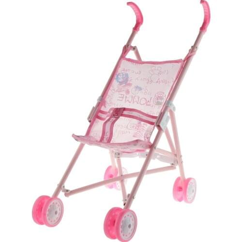 MagiDeal MagiDea LBaby Doll Stroller Trolley Childrens Room Childrens Toys