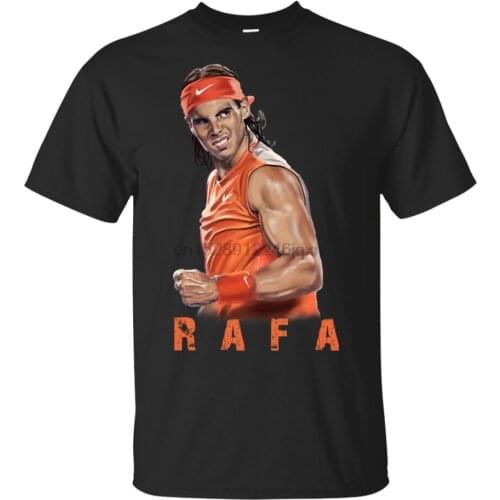 Rafael Nadal T-Shirt Rafa Rafael Nadal MenS Tee Shirt Short Sleeve S-3Xl Free Shipping Tee Shirt