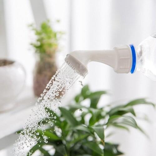 2pcs Plastic Flower Sprinkler Nozzle Watering Cans Garden Flower Plant Green leaf Indoor Irrigation Easy Tool Portable Waterer