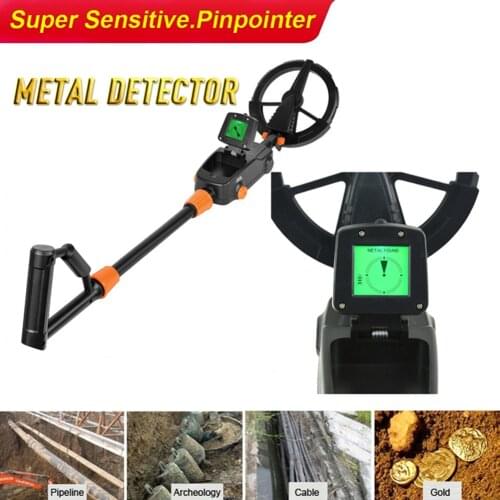MD1008A Underground Metal Detector LCD Digital Display Hunter Detecting Pinpointer Gold Silver Jewelry Digger Treasure Search