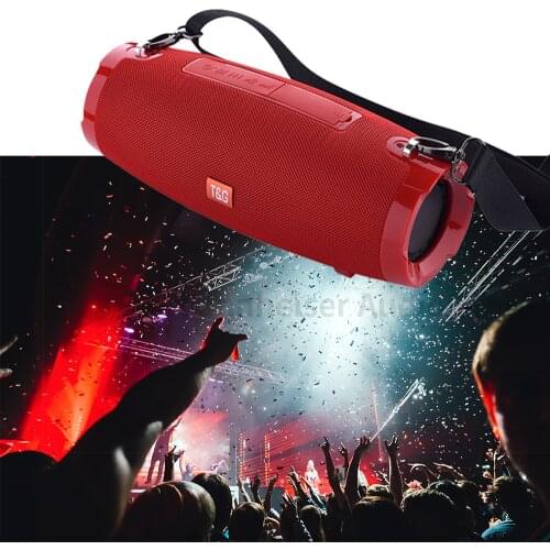 TG504 20W Outdoor Portable Column Wireless Bluetooth Speaker USB FM Bicycle Bass Radio Music Center Stereo Subwoofer For PC MP