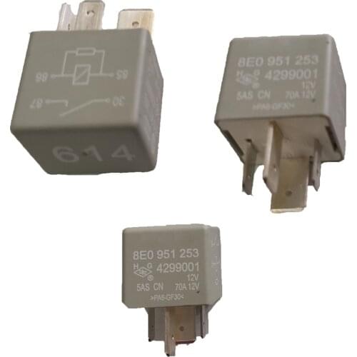 Relay NO.614 Fit for AUDI A8 R8 A6 Q7 RS4 TT Phaeton Touareg OE:8E0951253 443951253N 2D0919505