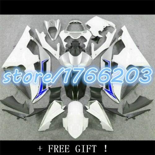 Aftermarket Fairing Fit YZF R6 08-11 YZFR6 2008-2011 YZF-R6 Body Kit Blue White
