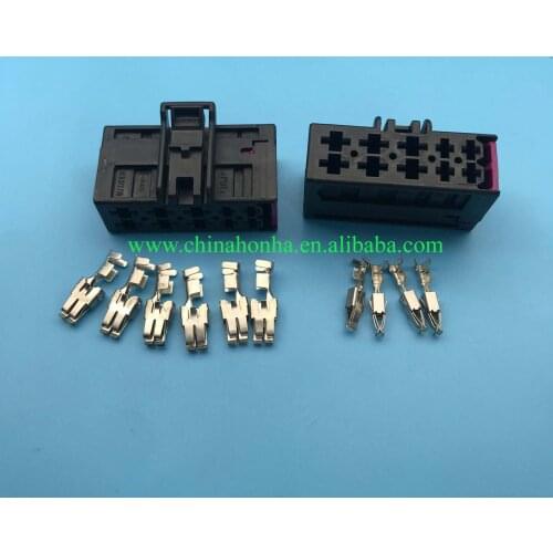 10-pin automotive electrical connector female plug 8E0 972 710 seat heating plug