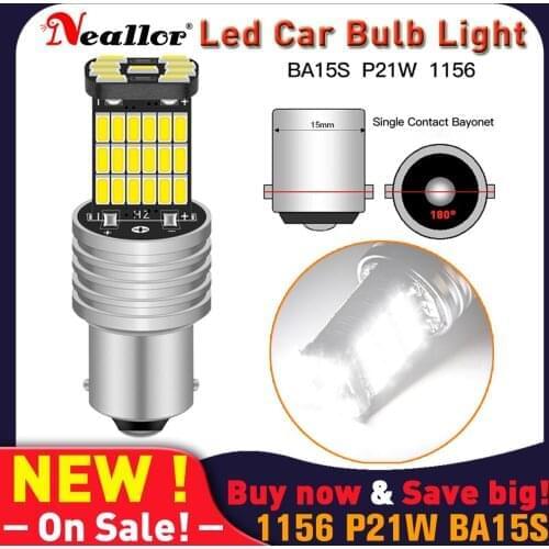 1156 BA15S P21W LED Canbus Super Bright T15 W16W 7443 W21W W21/5W Bulb Back Up Auto Signal Lamp Brake Reverse Car Light For Audi