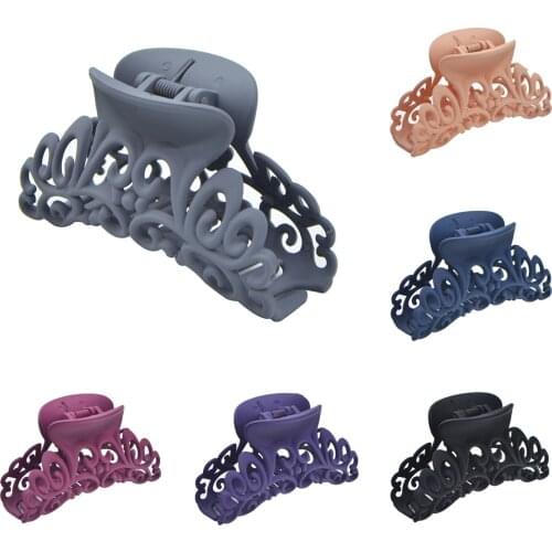 Big Hair Crab for Women Headwear Korean Style Hair Claw Clip Girls Fashion Black Hair Jaw Barrette Crabs Accessories 2020