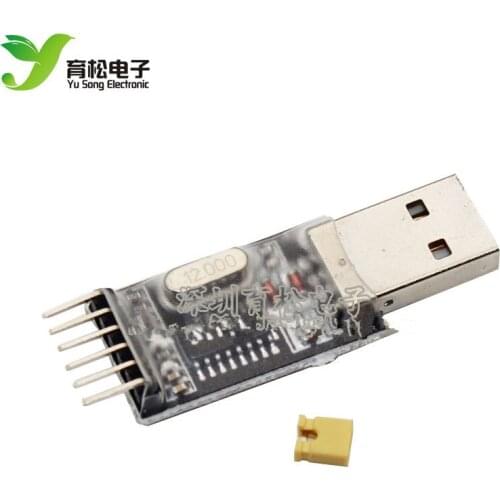 CH340G replaces PL2303 USB to TTL to serial port Zhongjiu upgrade small board flashing line STC download