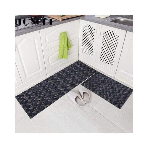 TONGDI Absorbent Geometric Printing Elegant Kitchen Carpet Mat Soft Anti-Slip Luxury Decor For Home Entrance Hallway Balcony Rug