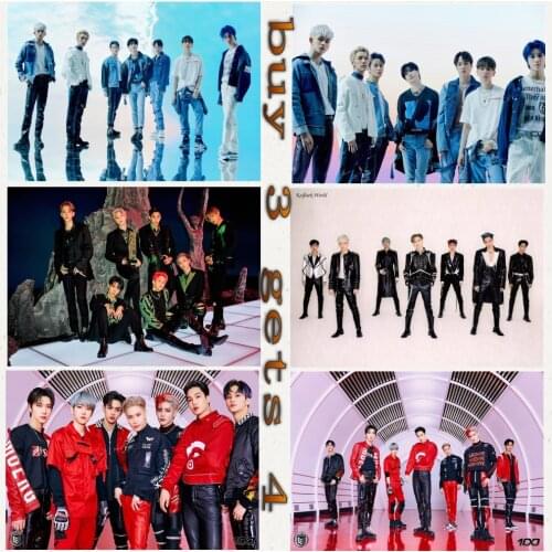 K-pop SuperM Clear Image NEW ABLUM Tiger Inside Wall Stickers Home Decoration Good Quality Prints Coated Paper poster