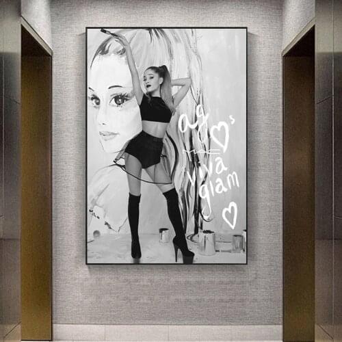 Sexy Ariana Grande True Love Posters And Prints Wall Art Canvas Painting For Living Room Decoration Home Decor Unframed Quadro