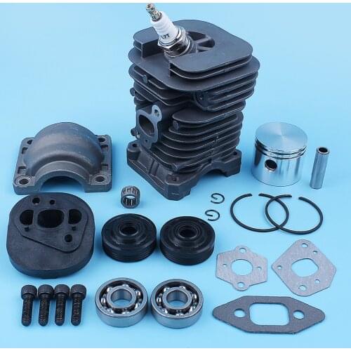 Cylinder Piston Crankshaft Ball Bearing Gasket Kit For Partner Formula 400 5000 350 351 352 370 371 390 401 420 Chainsaw 41mm