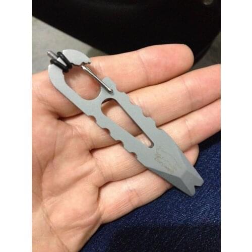 EDC Gear Multifunction Stainless Steel Crowbar Broken Window Accident Self Defense Survival Tool Outdoor Travel Multifunction