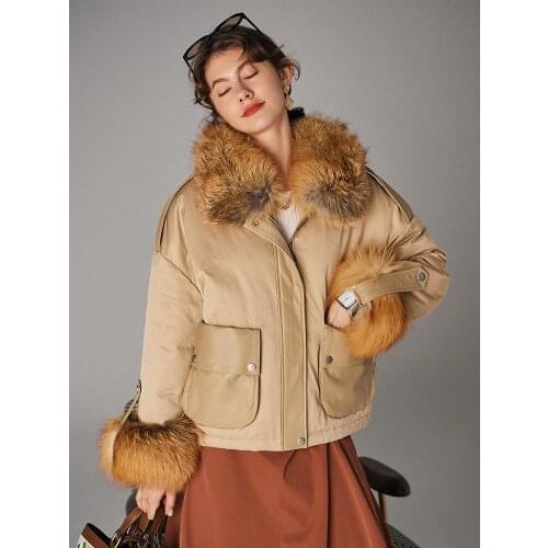 Fashion High Street 90% White Duck Down Womens Down Jacket Oversized Female Winter Parkas Warm Women Coats Casacos Zjt1243