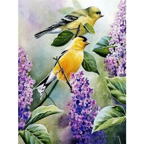 Animal Bird DIY Embroidery Cross Stitch 11CT Kits Craft Needlework Set Cotton Thread Printed Canvas Home Decoration Design