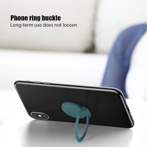 Mobile Phone Ring Holder Smartphone Stand Support Accessories Smart Round Phone Finger Stand Socket Holder For iPhone Samsung