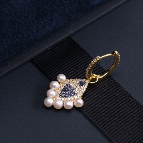 New Fashion Shining Pearl Rhinestone Simple Earrings Small Fish Earrings Female Valentines Day Gift Earring Korean Hot Jewelry