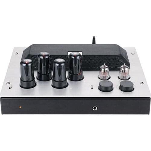 P12 tube power amplifier 12W+12W, hifi fever headphone amplifier and decoding integrated machine. Frequency response: 20Hz-40khz