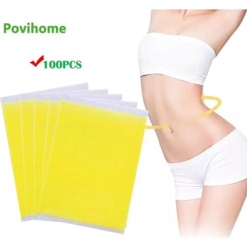 100pcs Extra Strong Slimming Slim Patch Fat Burning Slimming Product Body Belly Waist Losing Weight Cellulite Fat Burner Sticker