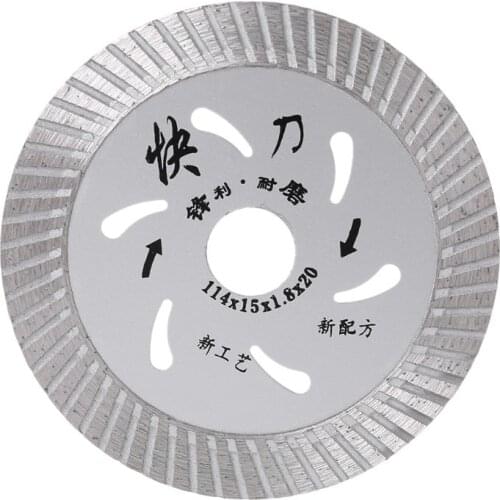 Dropship 105mm 4inch Ultrathin Diamond Turbo Circular Saw Blade Ceramic Tile Granite Cutter Disc Cutting Tool