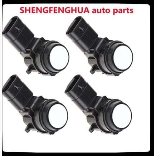 SFH 4pcs New 66209261587 Ultrasonic PDC Parking Sensor For BMW F20 F22 F30 F31 F32 White Color