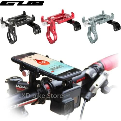 GUB G-88 G89 Universal Bike Handlebar Holder Mount Metal Phone Holder Stand for 4-6 Inch Phone / GPS / Action Camera Lamp holder