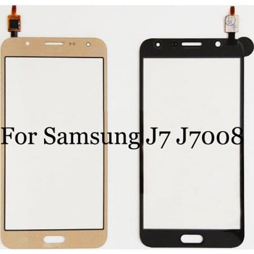High quality For samsung galaxy J7 J 7 TouchScreen Digitizer For samsung J7008 Touch Screen Glass panel Without Flex Cable