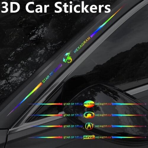 1pcs Car Decorative Reflective Sticker Stying Car Accessories Interior For BMW M M3 M5 X1 X3 X5 X6 E90 E91 E92 E93 M3 E60 E61