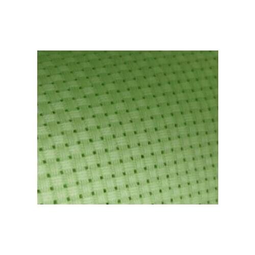 100% Cotton Available 11CT Light Green Embroidery / Cross Stitch Fabric Aida Cloth Canvas---Make Any Size