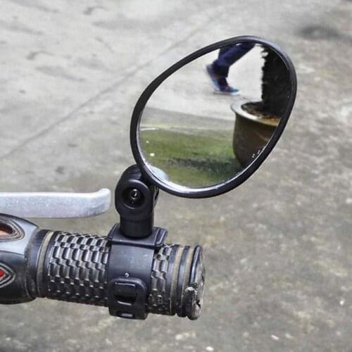 1x Bicycle Mirror Bicycle Accessories Handlebar Rearview Mirror Rotate Wide-Angle For MTB Road Bike Cycling Accessories